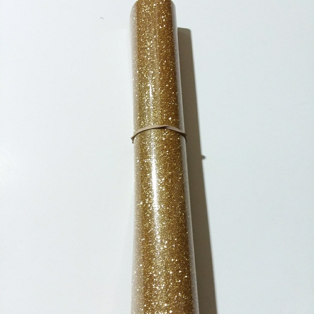 Gold Glitter  HTV Transfer Vinyl Cricut Silhouette